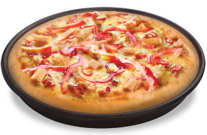 Flaming-Chicks Pizzas
