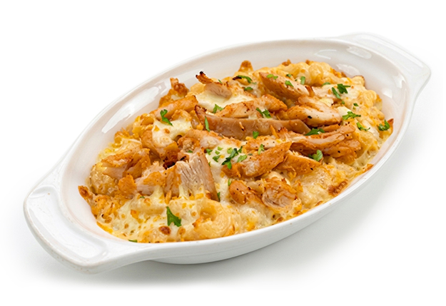Grilled Chicken Mac & Cheese