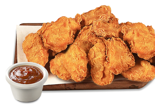 Spicy Chicken Nuggets & BBQ Dip