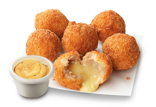 Chicken Cheese Bombs & Spicy Garlic Dip