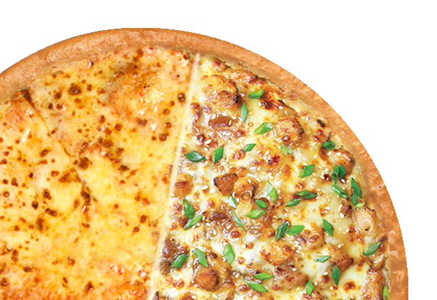 SPLITZZA Honey Garlic Chicken & Margherita